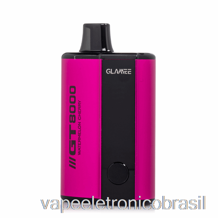 Vape Recarregável Glamee Gt8000 Descartável Melancia Cereja